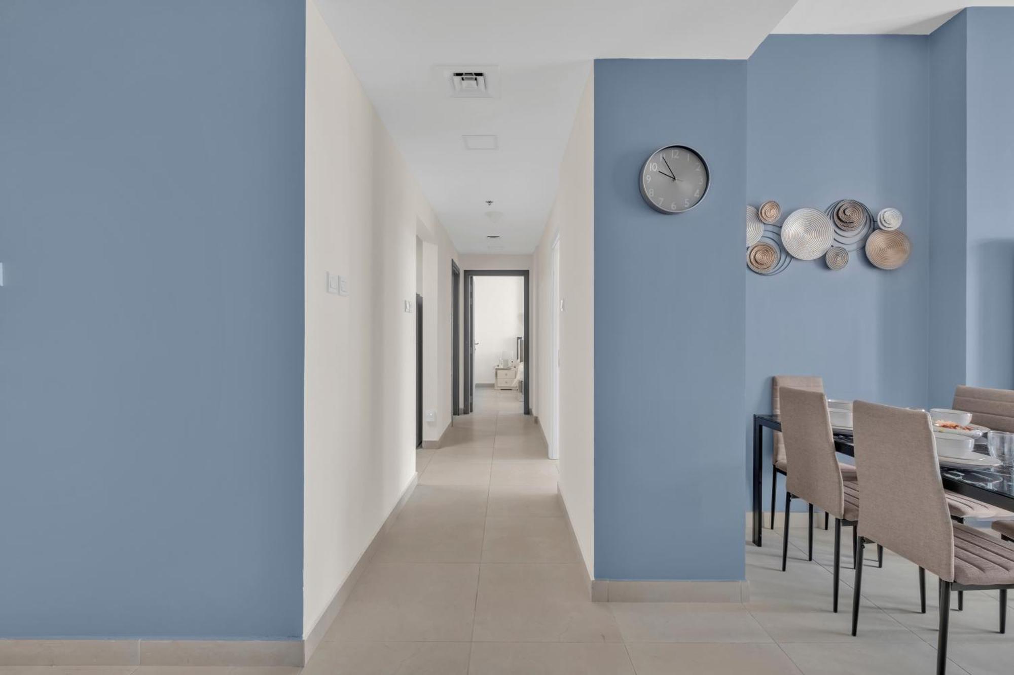 Apartment Stylish 2br For 6 With King Beds, Pool, Gym In Jvc